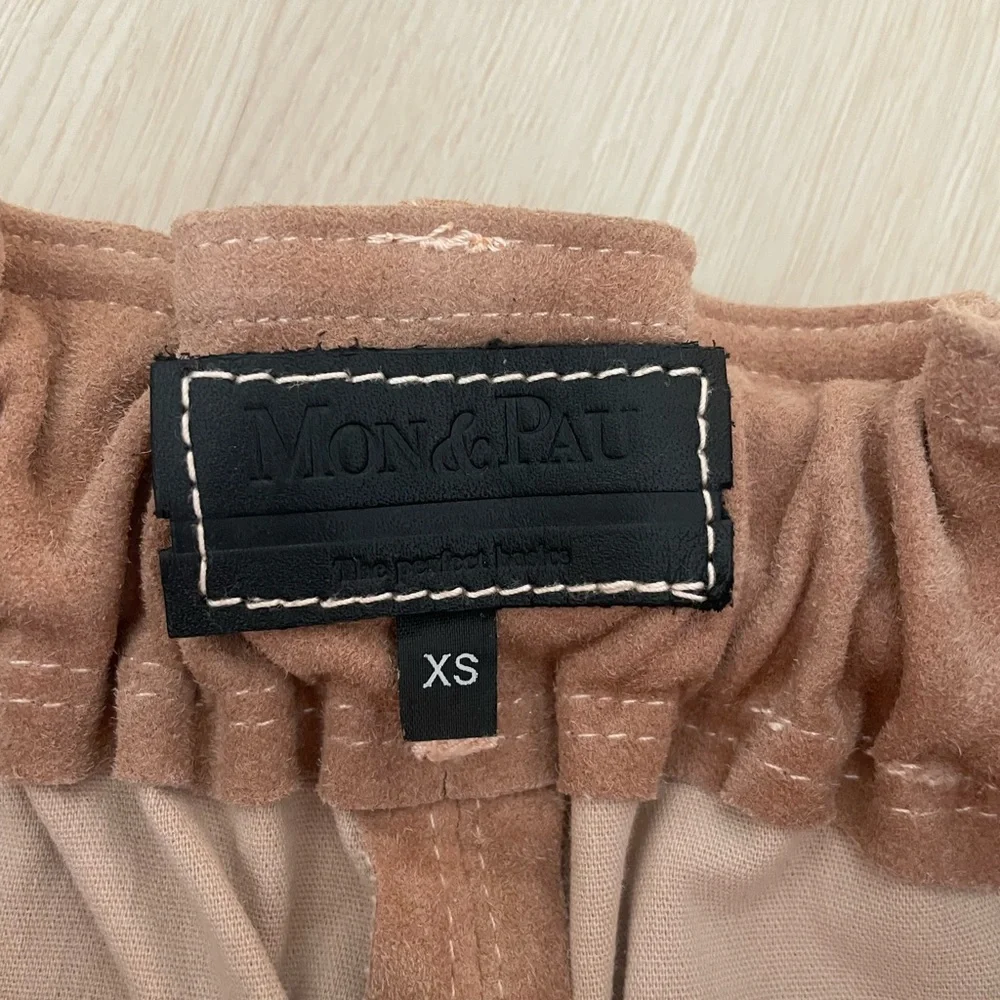 Designer Suede Pants - Picture 2 of 4